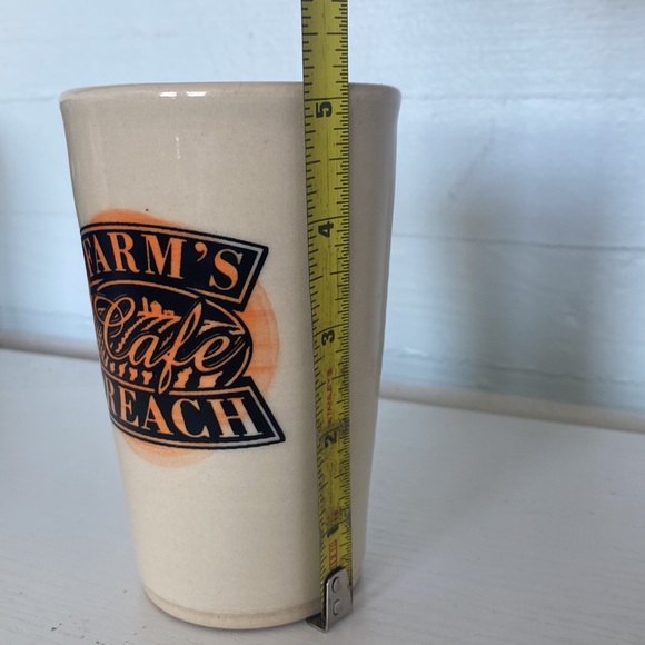 NWOT Hand made coffee cup from Farm’s Reach Cafe, Milbrook Clayworkers in WA - Picture 6 of 6